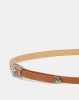 All Heart Western Skinny Belt Tan Photo