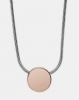 Skagen Elin Circle Pendant Necklace Silver Photo