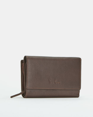 Photo of Pierre Cardin Ladies Trifold Wallet Brown