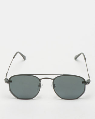 Photo of UNKNOWN EYEWEAR Cubic Polarised Sunglasses Black