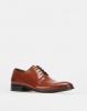 Polo Derek Toe Cap Formal Lace Up Shoes Cognac Photo