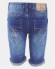Soviet Ransom Boys Denim Shorts Blue/Black Photo