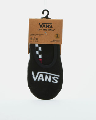 Photo of Vans Final Course Canoodles Socks 3PK Black Multi