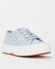 Superga Girls Zure Erica Junior Classic Canvas Sneakers Blue Photo