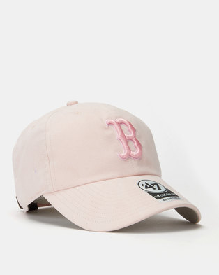Photo of 47 Brand Red Sox Ultra Basic Clean Up Cap Pink