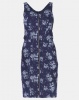 cath.nic By Queenspark Printed Front Zip Woven Dress Blue Photo