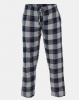 Brave Soul Flannel Check Lounge Pants Grey/Navy Photo