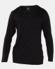 Brave Soul Long Sleeve Lougewear Henley Black Photo