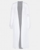 Brave Soul Sheer Full Length Open Shirt White Photo