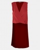 Utopia Drape Front Georgette Top Rust Photo