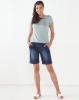 Jeep Stone Wash 30 CM Stretch Denim Shorts Blue Photo