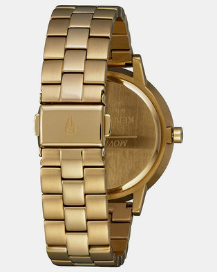 Photo of Nixon Kensington Crystal Watch Silver / Light Gold