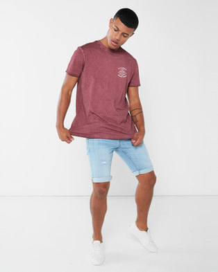 Photo of Billabong Type Wave Tee Red