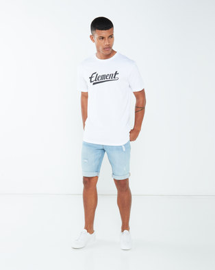 Photo of Element Script Ss Tee White