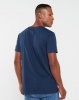 VENTS BRULL Ripped And Stripped T-Shirt Navy Photo