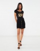 Sissy Boy Timini Round Neck Basic With Gold Crest Logo Black Photo