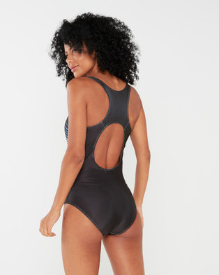 Photo of Utopia One Piece Swimsuit with Print Turquoise Black