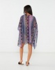 Utopia Ethnic Printed Kaftan Pink Photo