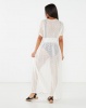 Utopia Maxi Swimwear Coverup Milk Photo