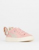 Puma Sportstyle Core Girls Suede Bow Sneakers Bridal Rose Photo
