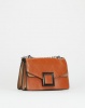 Blackcherry Bag Chain Crossbody Bag Tan Photo