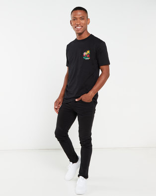 Photo of RVCA Bouquet Ss Tee Black