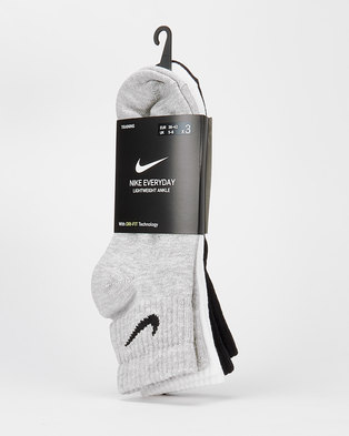 Photo of Nike Performance U NK Everyday LWTW Ankle Socks 3PK Multi