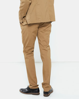 Photo of Jonathan D Norway Smart Cotton Chinos Camel