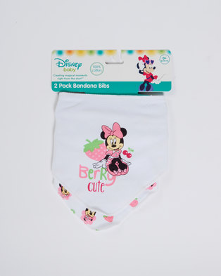 Photo of Character Brands Minnie Mouse Bandana Bib Pink