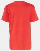 Converse Chuck Patch Shiny Tee Habanero Red Photo