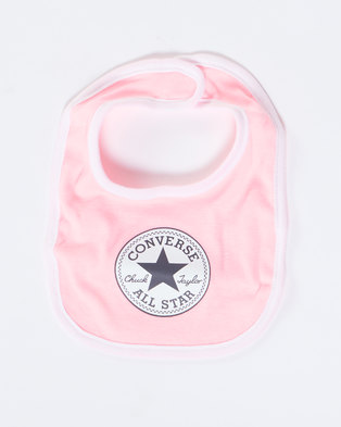Photo of Converse Bib And Bootie Set Pink
