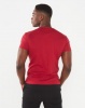 Soviet Bolt Evo Core V-Neck Muscle Fit T-Shirt Red Photo