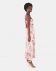 City Goddess London Strapless Print Maxi Dress Brown Photo