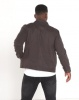 Brave Soul Polar Denim Jacket Grey Photo