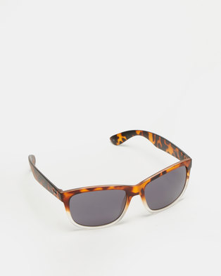 Photo of Dot Dash Poseur Sunglasses Leopard Tort Satin Fade / Grey