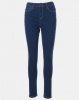 Contempo Skinny Mid Rise Jeans Indigo Photo