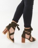 Legit S19- Lace-Up Heel With Metal Insert Fatigue Photo