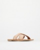Legit Cross-Over Embellished Push-In Mule Blush Photo