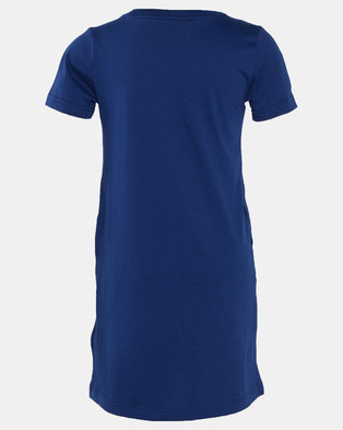 Photo of Nike Girls Futura T-shirt Dress Navy