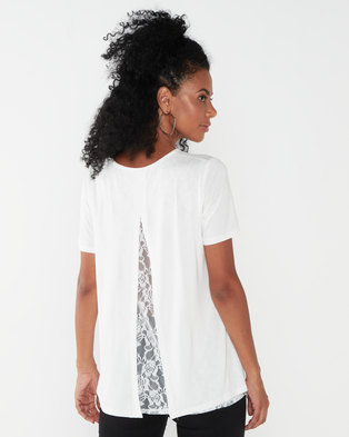 Photo of Queenspark Double Layer Gorgeous Knit Top White