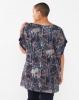 Queenspark Plus Collection Fancy Animal Knit Top Multi Photo