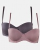 Kangol 2 Pack Microfiber Bras Mocha & Charcoal Photo