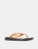 Angelsoft Kim Leather Sandals Tan Photo