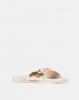Angelsoft Birki Leather Slide Rose-Gold Photo
