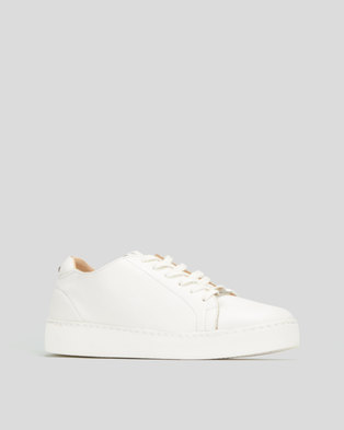 Photo of Angelsoft Cindy Leather Sneakers White