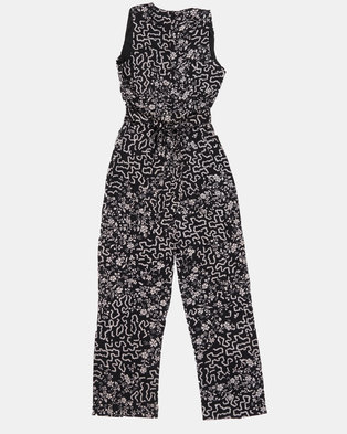 Photo of Utopia Belted Jumpsuit Black