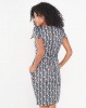 Closet London Pleated Tulip Dress Blue Photo