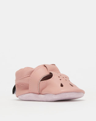 Photo of Shooshoos Baby Le Fromage Soft Soles Pink