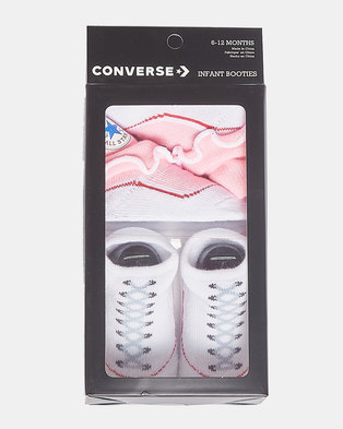 Photo of Converse CHN Frilly Chucks Booties 2PK Arctic Punch