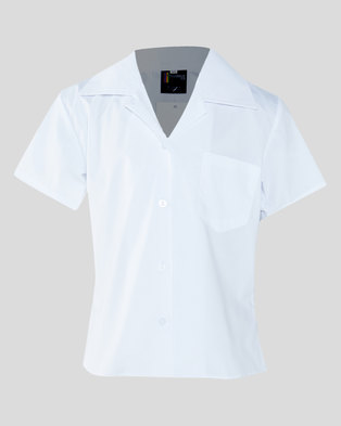 Photo of Schoolwear SA Boys 2 Pack School Short Sleeve Shirt White